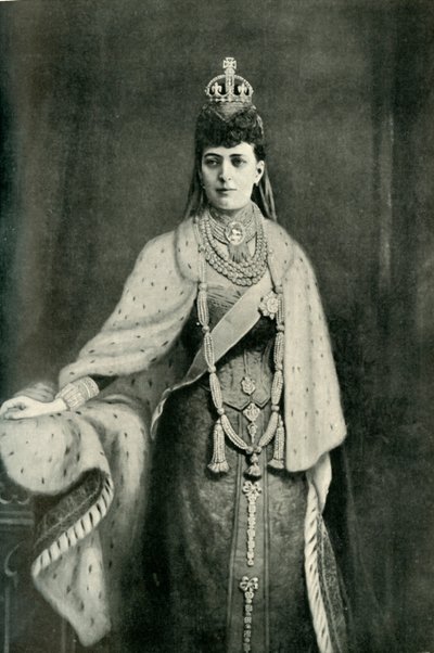 Hendes Majestæt Dronning Alexandria, 1902. af Unbekannt