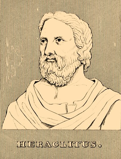 Heraklit, c535 -c475 f.Kr., 1830. af Unbekannt