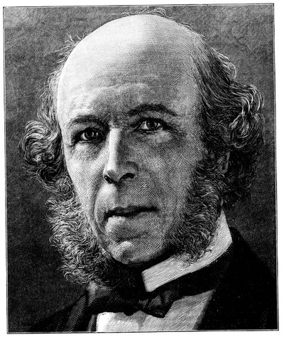 Herbert Spencer, engelsk filosof og sociolog, 1897 af Unbekannt