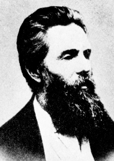 Herman Melville, amerikansk forfatter, 1800-tallet af Unbekannt