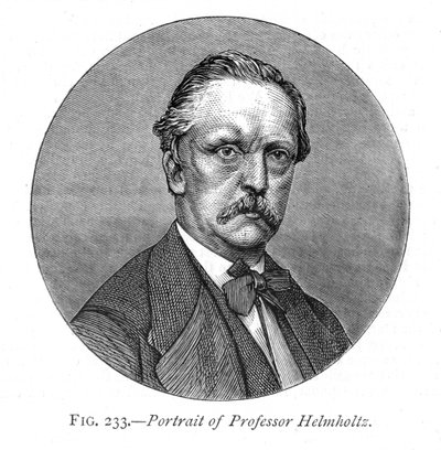 Hermann von Helmholtz 1821-1894, tysk fysiker og fysiolog, 1876 af Unbekannt
