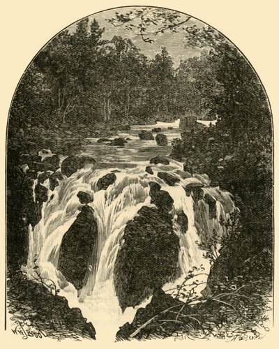 Hermitage Fall, 1898. af Unbekannt