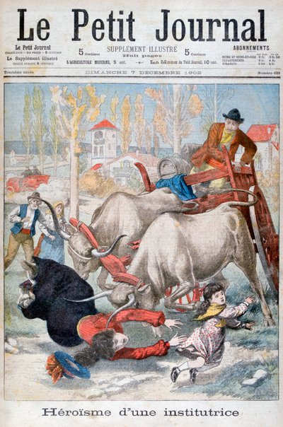 En lærers heltemod, 1902 af Unbekannt