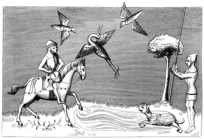 Heron Hawking, 14. århundrede 1849 af Unbekannt