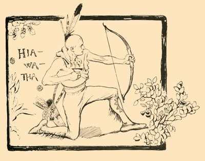 Hiawatha, 1882. af Unbekannt