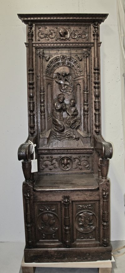 Stall med høj ryg, 1534. af Unbekannt