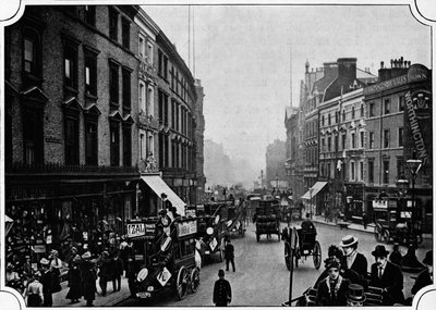 High Street, Kensington, London, c1900 1901 af Unbekannt