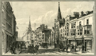 High Street, Southampton, 1898. af Unbekannt