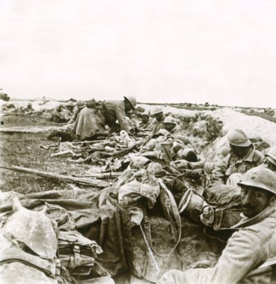 Hill 193, Champagne, Nordfrankrig, c1914-c1918 af Unbekannt