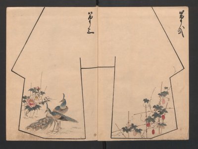 Hinagata cho Modelbog, 1800-tallet. af Unbekannt