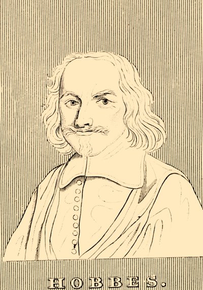 Hobbes, 1588-1679, 1830. af Unbekannt
