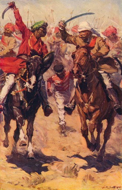 Hodson i Rohtak, 1857 c1912 af Unbekannt