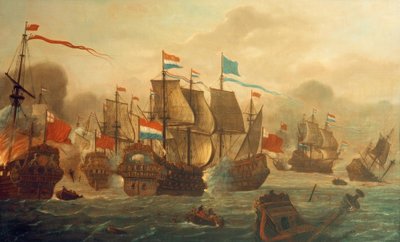 hollandsk-engelsk søslag af Unbekannt