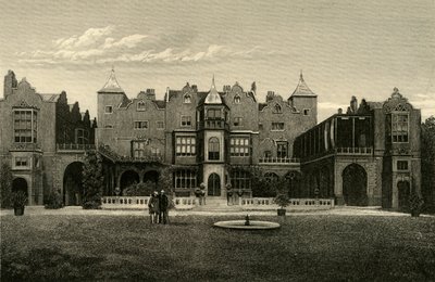 Holland House, Kensington, c1876. af Unbekannt