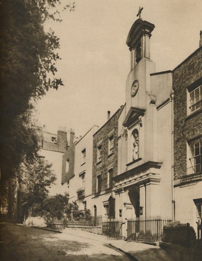 Holly Place, A Quiet By-Way på siden af Hampstead Hill, c1935. af Unbekannt