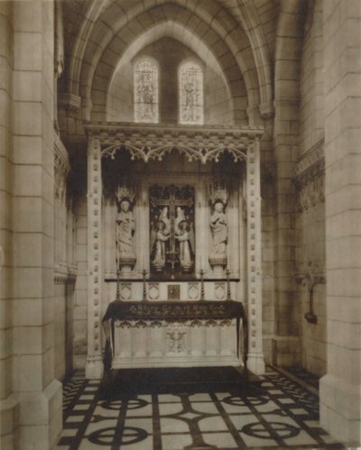 Holy Cross Chapel, Buckfast Abbey, slutningen af det 19.-begyndelsen af det 20. århundrede af Unbekannt