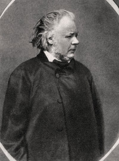 Honore Daumier, fransk kunstner, 1868 af Unbekannt