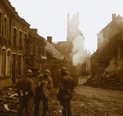 Hooglede, Flandern, Belgien, 1918 af Unbekannt