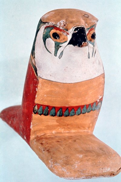 Horusfalk fra Theben, Egypten, 13.-12. århundrede f.Kr af Unbekannt