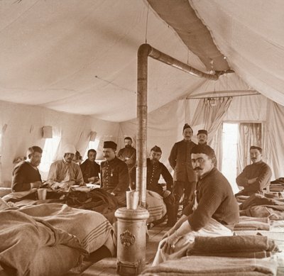 Hospital, Suippes, Somme, Nordfrankrig, c1914-c1918 af Unbekannt