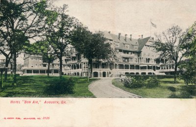 Hotel Bon Air, Augusta, Georgia, c1910 af Unbekannt
