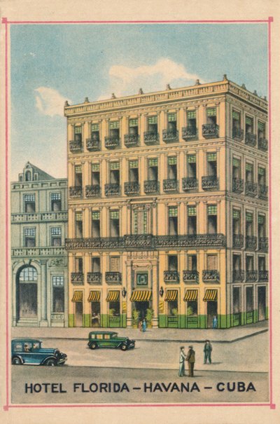 Hotel Florida - Havana - Cuba, c1910 af Unbekannt