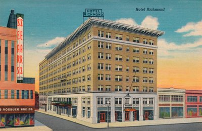 Hotel Richmond, Augusta, Georgia, 1943 af Unbekannt