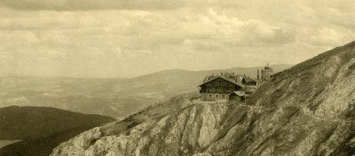 Hotel på Schneeberg, Nedre Østrig, c1935. af Unbekannt