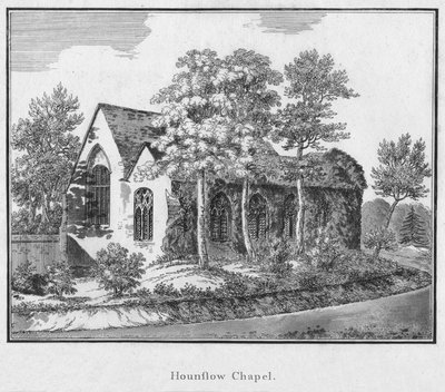 Hounslow Kapel, c1792 af Unbekannt