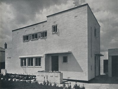 House at Hoghton, Lancs., af Frank Waddington, 1942 af Unbekannt