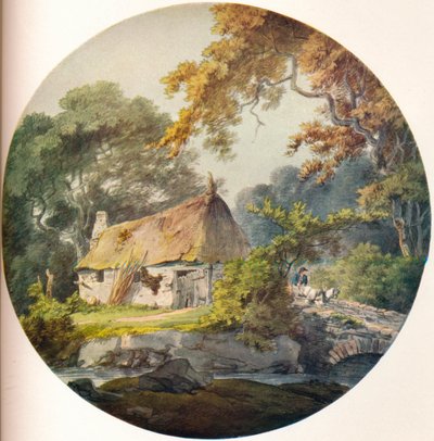 Hovel nær Yealmpton, Devon, 1921 af Unbekannt