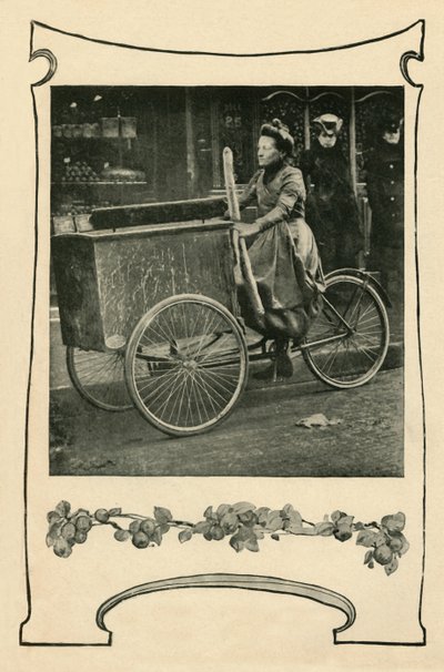 Hvordan brød leveres i Paris, 1901. af Unbekannt