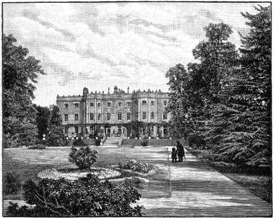 Hughenden Manor, Buckinghamshire, 1900 af Unbekannt