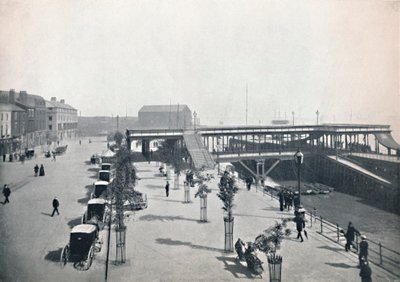 Hull - The Pier and Front, 1895 af Unbekannt