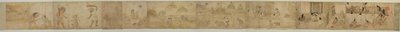 Hungry Ghosts Scroll, 1100-tallet af Unbekannt