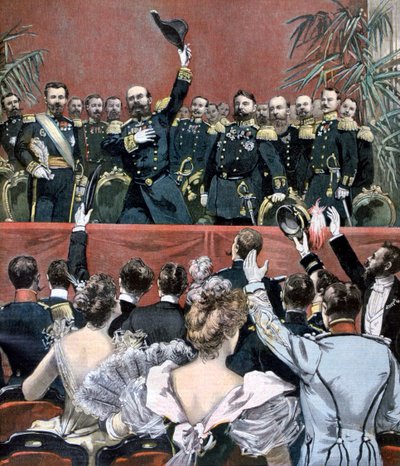 Hurra! For franskmændene!, 1893 af Unbekannt