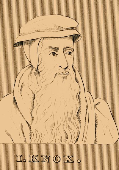 I. Knox, c1513-1572, 1830. af Unbekannt