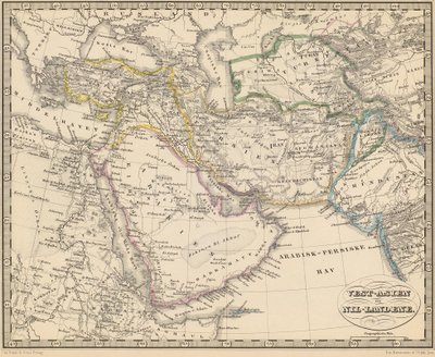 Illustration hentet fra bogen Atlas of All Parts of the Earth af ukendt forfatter og udgivet af Chr. Steen & Søn (København, 1857) af Unbekannt