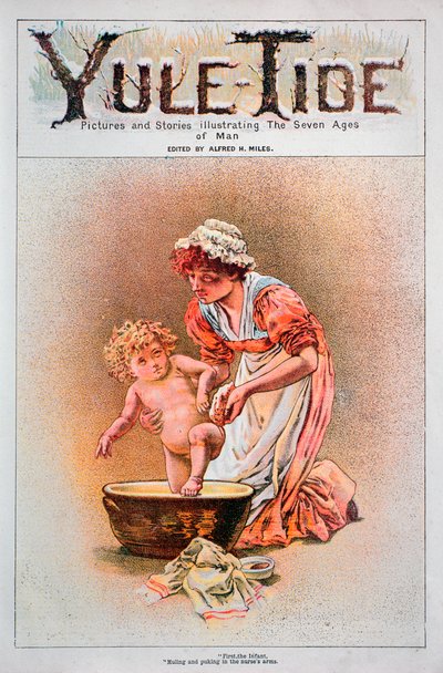 Illustration fra julen, 1882 af Unbekannt