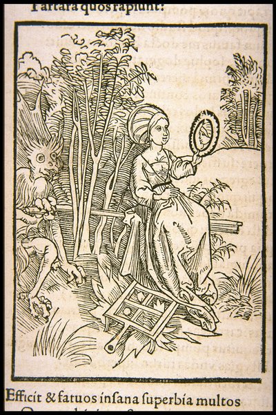 Illustration til bogen Ship of Fools af Sebastian Brant, 1497. af Unbekannt