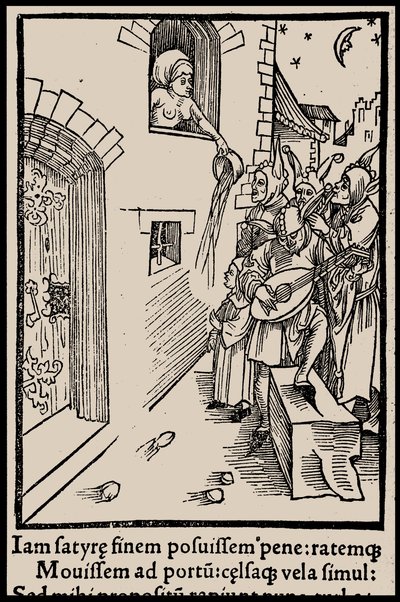 Illustration til bogen Ship of Fools af Sebastian Brant, 1497. af Unbekannt