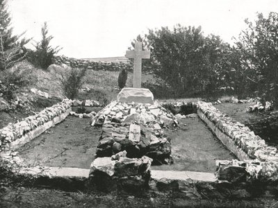 Imbabani, stedet hvor prinsen faldt, 1895. af Unbekannt