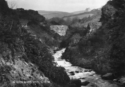 I Glen Maye, Peel, Isle of Man, det 20. århundrede af Unbekannt