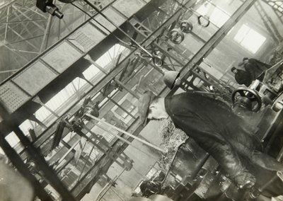 På en maskinfabrik, USSR, 1930