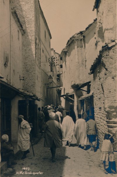 I det arabiske kvarter, Cairo, Egypten, 1936 af Unbekannt