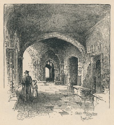 I Klosteret, 1895 af Unbekannt