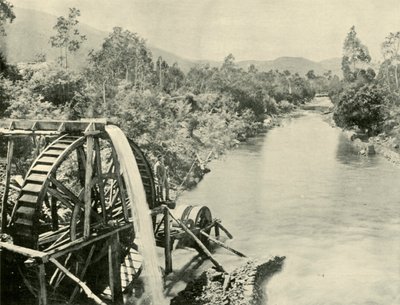 I Ovens River, Germantown, 1901. af Unbekannt