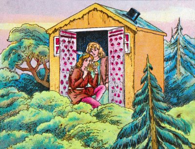 I trætoppene, c1905. af Unbekannt