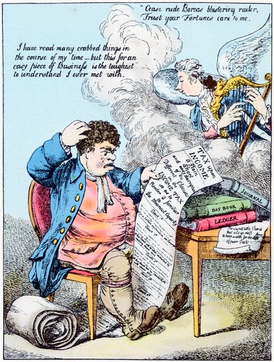 Indkomstskat, 1798 af Unbekannt
