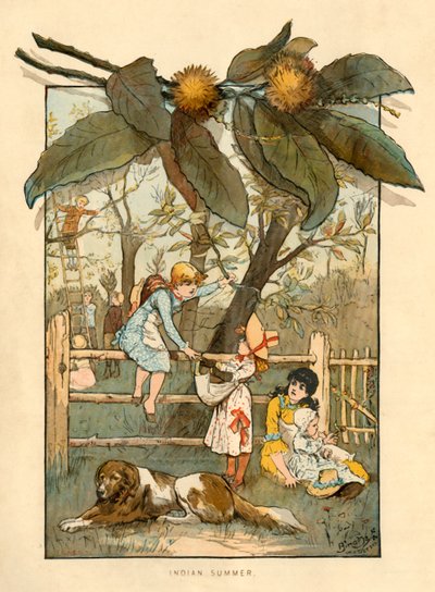 Indian Summer, 1883. af Unbekannt